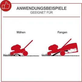SCHEPPACH Benzin Rasenmäher RM420 3,3 PS 3in1 inkl. 0,6 L Motorenöl