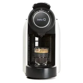 Delta Qool Evolution Kapsel-Kaffeemaschine schwarz/weiß