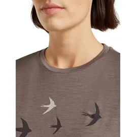 Icebreaker Merino 150 Tech Lite Bird Transit Braun XS