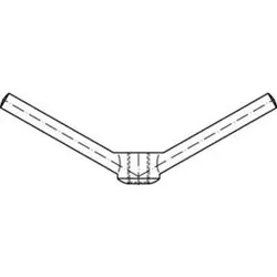 DIN 807 Knebelmuttern 1 Messing M 24 Ms S