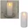 Star Trading Glow LED Kerze 12,5 cm gelb