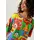 Aniston CASUAL Minikleid Comic-Druck Blau/Grün/Rot/Schwarz/Weiß 44