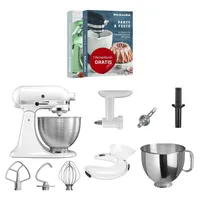 KitchenAid Classic 5K45SS weiß inkl. Paket 4
