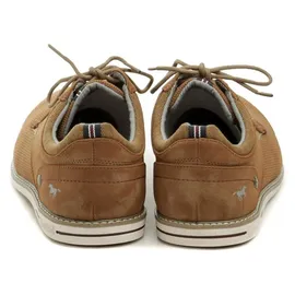 Mustang Herren Schnürhalbschuh Braun 42
