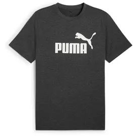 Puma Essentials No. 1 Logo Heather T-Shirt Herren 07 dark gray heather L