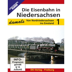 Die Eisenbahn In Niedersachsen - Damals.Tl.1 Dvd (DVD)