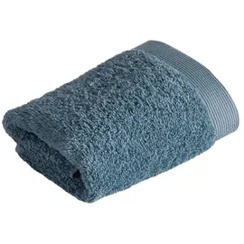 VOSSEN Vienna Style Supersoft Gästehandtuch 30 x 30 cm blau