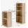 FineBuy Schreibtisch mit Regal 120x120x53 cm Holz Modern Bürotisch PC Tisch