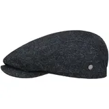 LIERYS Dunlap Wool Driver Flatcap - Herbst/Winter Schirmmütze - Atmungsaktive Wollcap für Herren - EU-Fertigung dunkelblau L (58-59 cm) - L