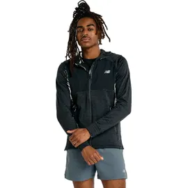 New Balance Heat Grid Kapuzenjacke Herren Schwarz M