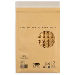 MAILmedia Polstertaschen für DIN B5 braun