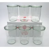 Weck Sturzglas 850ml 6er Pack
