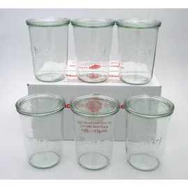 Weck Sturzglas 850ml 6er Pack