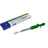 Romed klassisches Fieberthermometer | analog | ohne Quecksilber | Messbereich 35°C – 42.0°C (Einzelpackung - 1 Stück)