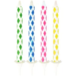 PAPSTAR Magisch Geburtstagskerzen 6 cm mehrfarbig
