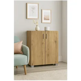 Hti-Living Sideboard 2 Fächer Thekla  Artisaneiche  braun