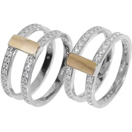 Ostsee-Schmuck Fingerring OSTSEE-SCHMUCK "Ostsee-Schmuck Ring Sunny Exklusiv Ring Sunny Exklusiv" Gr. 62, silber, Fingerringe, Damen, 62, (19,7), silber 925, (Sterlingsilber), Fingerring