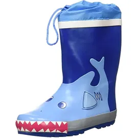 Playshoes Hai Gummistiefel Blau 29