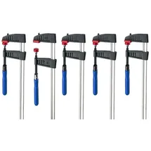 Vago-Tools 5x Schraubzwinge 300 x 120 mm Klemmzwinge Schnellspannzwinge Zwingen