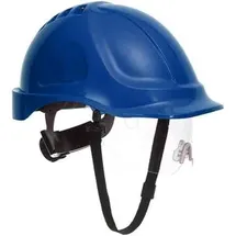 PORTWEST Endurance-helm mit Royalblauer Visier