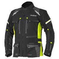 BÜSE Highland III Motorradjacke Schwarz/Gelb 58