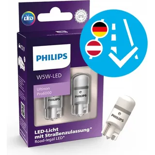 Philips Ultinon Pro6000 W5W 12V