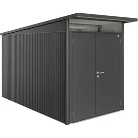Biohort AvantGarde A4 1,8 x 3,4 m dunkelgrau-metallic Doppeltür