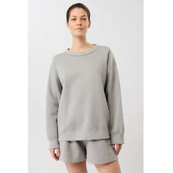 Mandala Natural Dye Simple Sweater oyster M