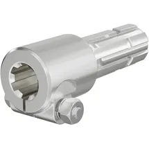 Wiltec Zapfwelle 175 mm Silber