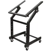 Showgear 19 Inch Rack Metal Mit neigbarem Oberteil