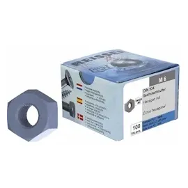Reisser SB Sechskantmuttern V2A M 6 Paket 100 Stück