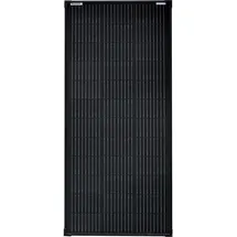 EnjoySolar Enjoy solar, Solarpanel, Monokristallines Solarmodul 100W 12V (FULL BLACK)