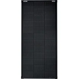EnjoySolar Enjoy solar, Solarpanel, Monokristallines Solarmodul 100W 12V (FULL BLACK)