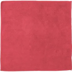 Mikrofasertuch DDDDD "Billie", rot, B:30cm L:30cm, Mikrofaser, Putztücher, reinigt glänzend und streifenfrei