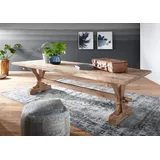 MASSIVMOEBEL24.DE BASSANO 270 x 78 x 100 cm Teak natur