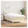 vidaXL Boxspringbett 100 x 200 cm Creme