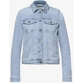STREET ONE Jeansjacke mit Brusttaschen und Knöpfen - Blau