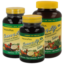 Natures Plus Source of Life® Tabletten - Packungsgröße: 180 Tabletten