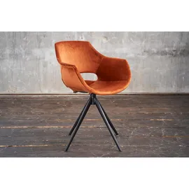 KAWOLA Zaja Velvet drehbar cognac