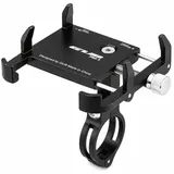 GUB PRO3 Fahrrad Handyhalterung Aluminium Scooter e-Bike Universal Handy Halterung Lenker für Handy Halter für 4,7-7,2 Zoll Smartphone, Navi - Schwarz