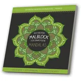 Media Verlag Malblock für Erwachsene mit CD: Mandalas