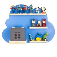 Hi Wandregal für Hörspielfiguren / Blau