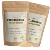 Cupplement - Flohsamenschalen Gemahlen BIO 600 g Pulver