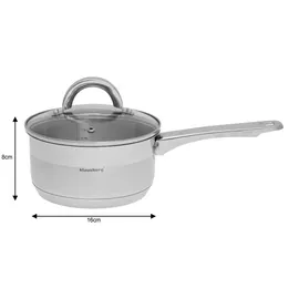 Klausberg Kochtopf 16 cm rund