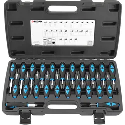TECPO Stecker-Entriegelungs-Werkzeug-Satz, Auspinwerkzeug, 23-tlg.