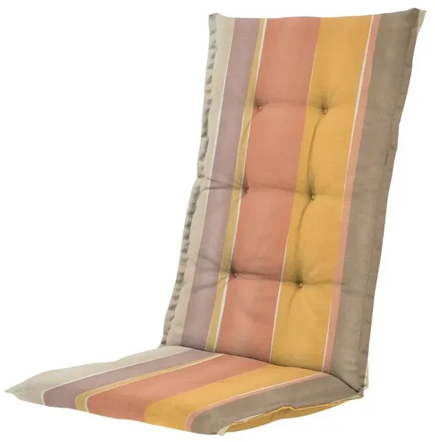 Madison Hochlehner-Auflage 123 x 50 cm Polyester Braun Mocca