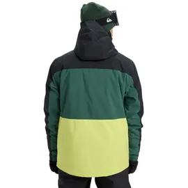 QUIKSILVER Sycamore Block 10k Jacke Schwarz/Grün XL