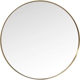 Kare Design Spiegel Curve Brass Ø100,