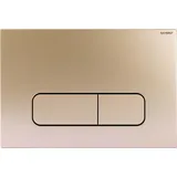 raybro Betätigungsplatte MOCHA 45 Champagne Gold für Geberit Spülkästen UP320, Up100, Jomotech, Rezi Systems