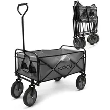 toboli Bollerwagen faltbar grau